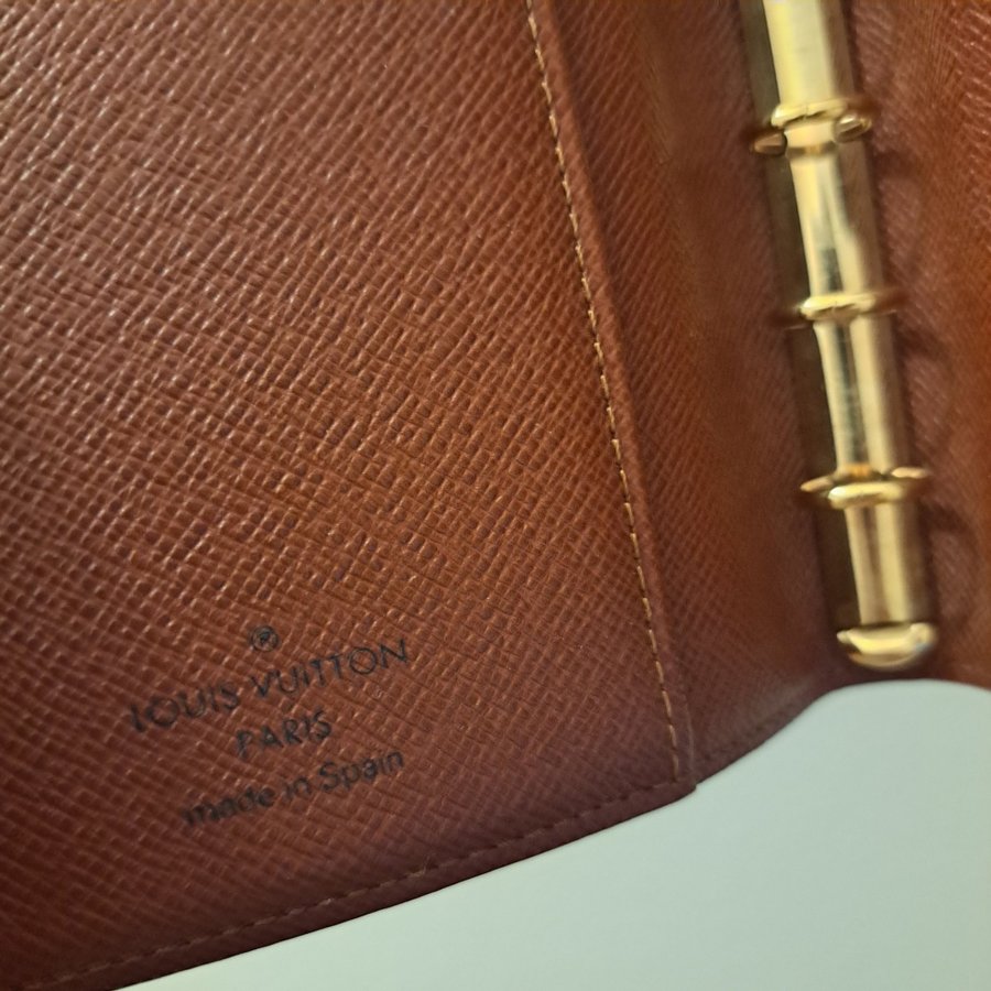 Louis Vuitton klassisk monogram agenda