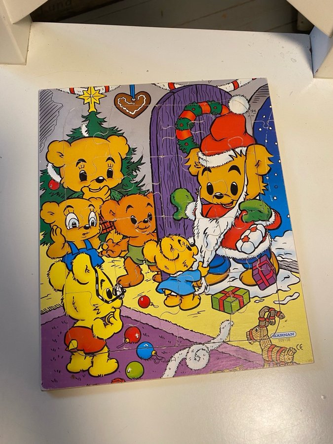 Bamse julpussel Kärnan retro