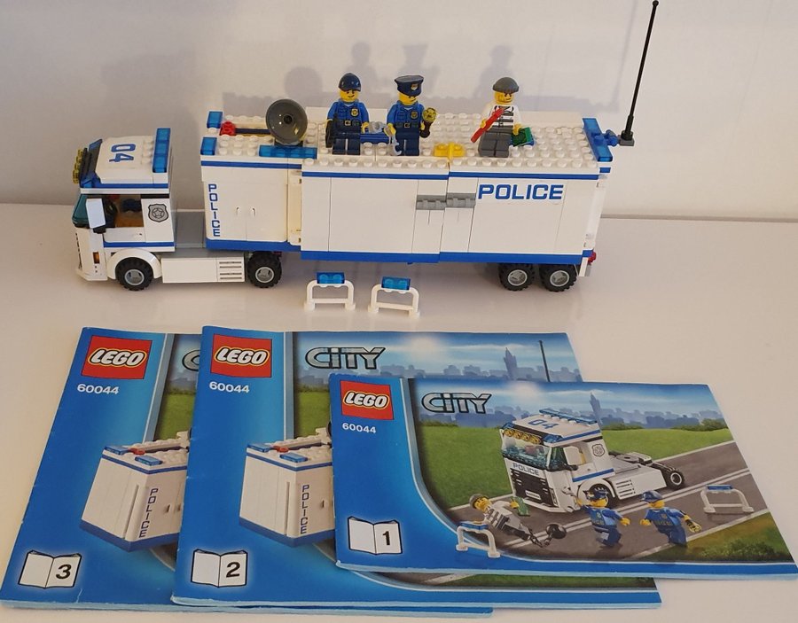 LEGO City 60044 Mobil Polis enhet