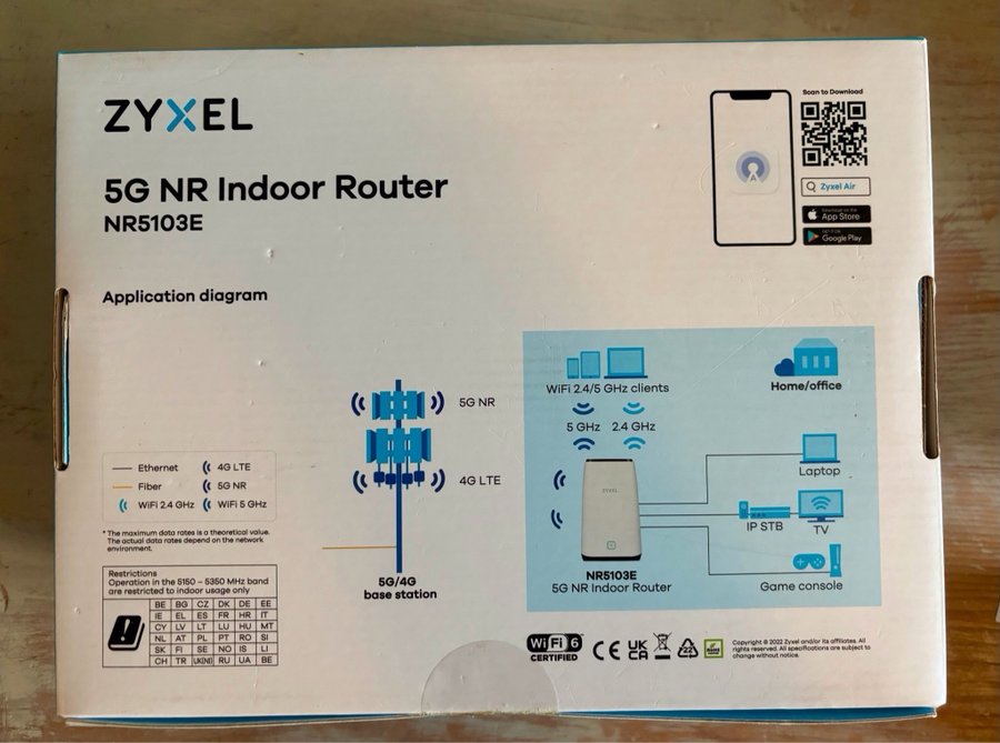 NY ZYXEL 5G NR5103E