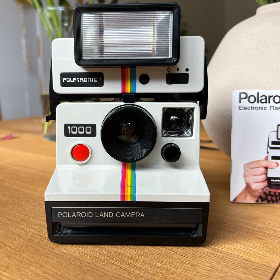 Ikonisk Polaroid Land Camera 1000