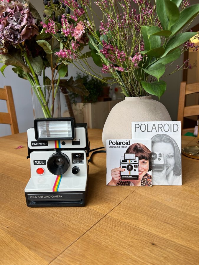 Ikonisk Polaroid Land Camera 1000