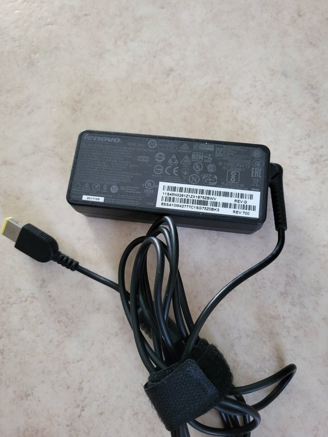 Lenovo 65W 20V Laptop Adapter