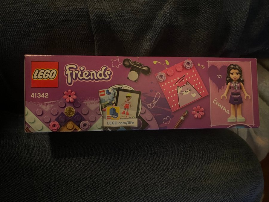 OÖPPNAD / NY - LEGO Friends 41342 Emmas Lyxiga Sovrum