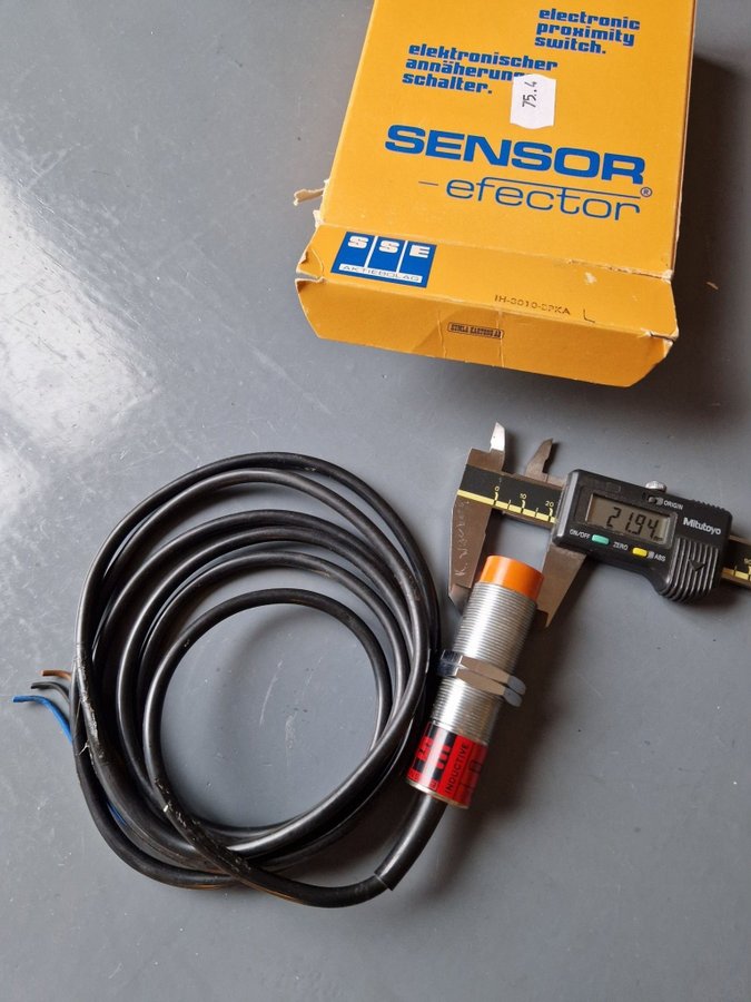 Ny IFM/ SSE Induktiv Sensor Givare IH-3010-DPKA