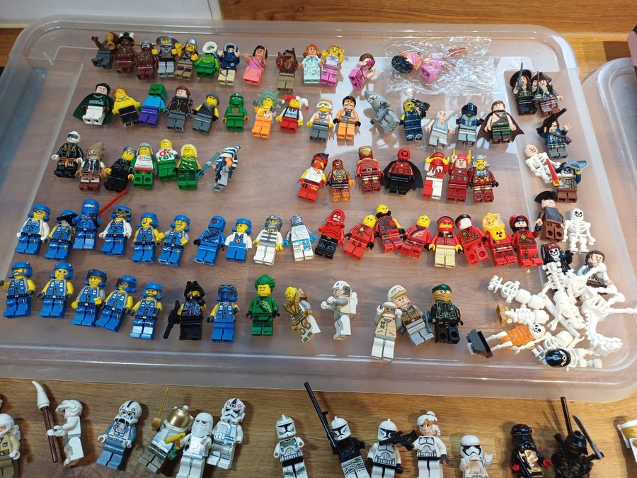 LEGO Minifigurer Samling - Blandade Serier och Figurer