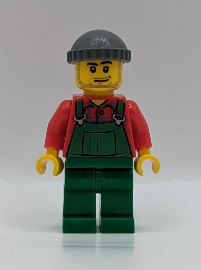 Lego - Town - City - Farmer