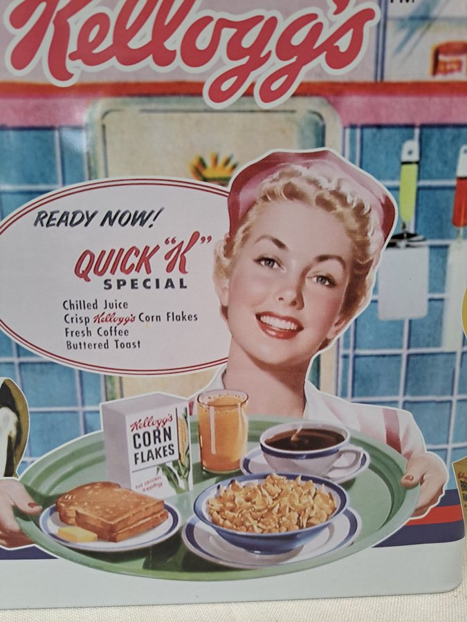 Kellogg's Vintage Metallburk