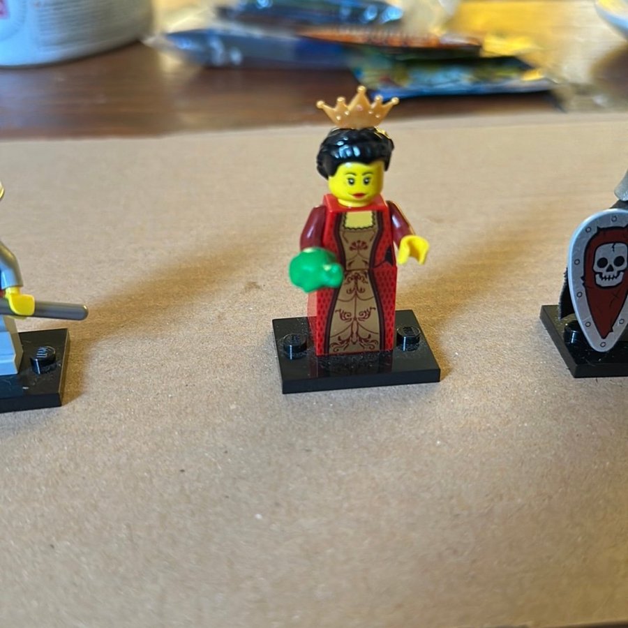 Lego Minifigurer - Riddare och Drottning