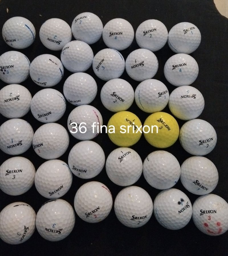 36 st Srixon Golfbollar