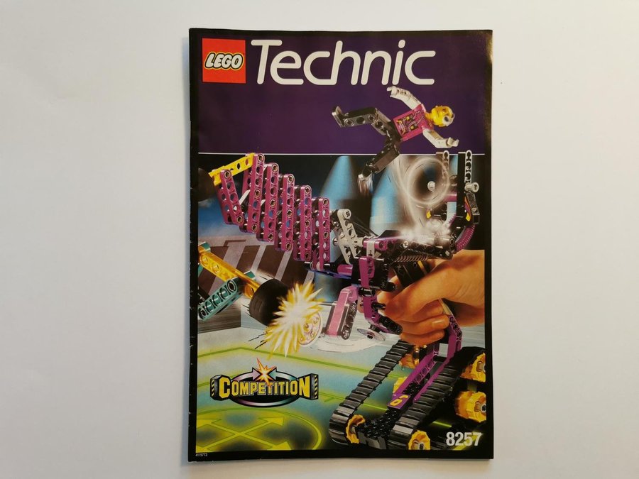 Lego - beskrivning - manual - technic - 8257