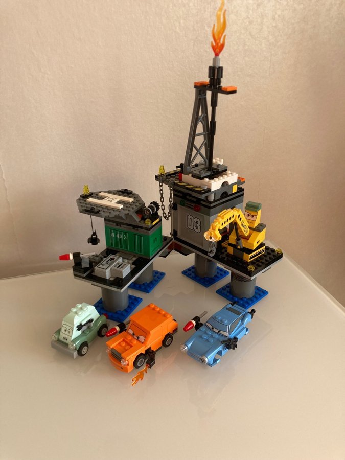 Lego Cars - oil rig escape 9486