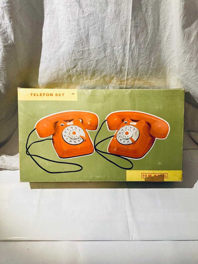 Leksaks Telefon-Set / Leksakstelefoner - Vintage Toys