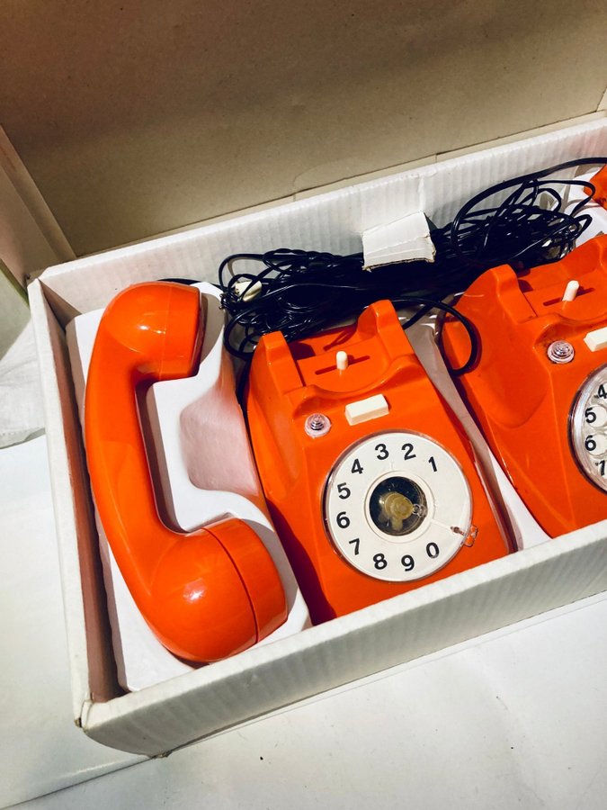 Leksaks Telefon-Set / Leksakstelefoner - Vintage Toys