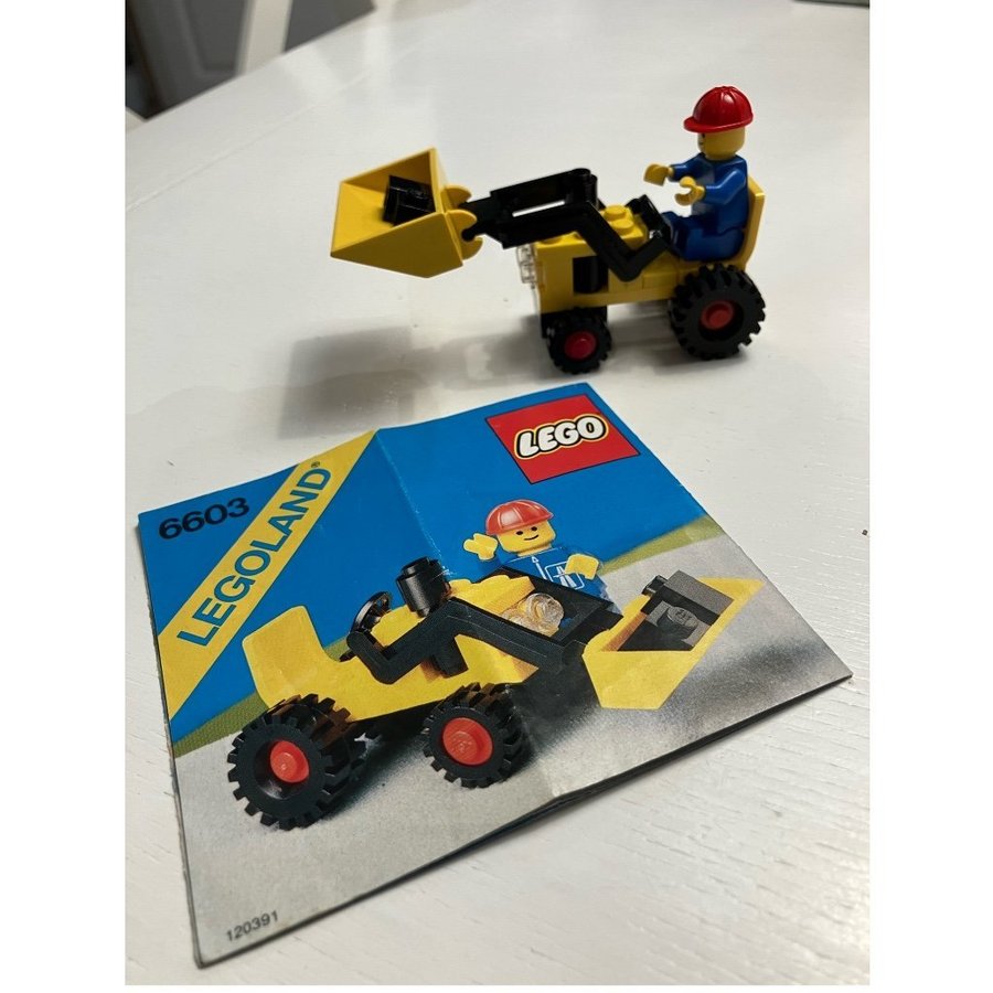 Vintage Lego Shovel Truck 6603