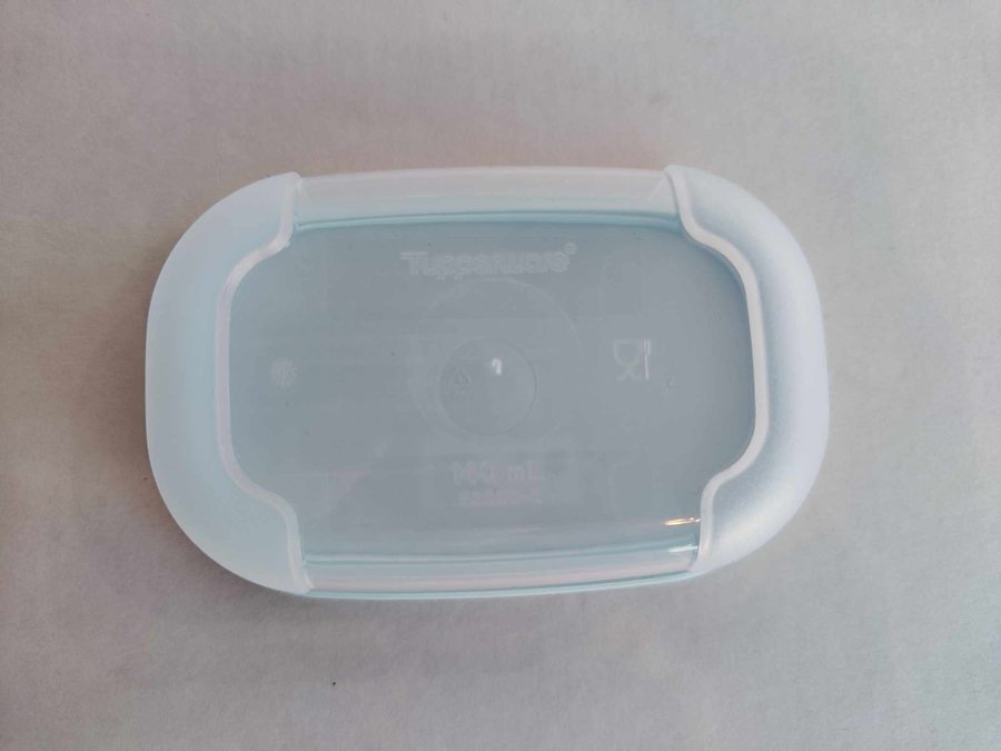 Tupperware Allt-i-kyl OBS 2st, 1,4 dl, ljusblå/transparent, HELT NY!