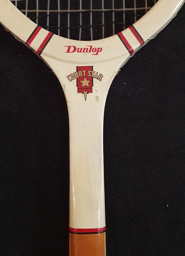 Vintage Dunlop Court Star, tennisracket