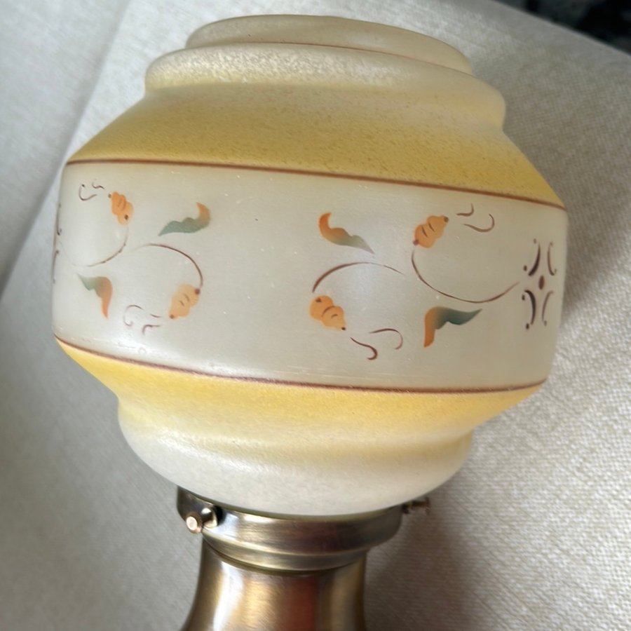 Art deco funkislampa vintage taklampa