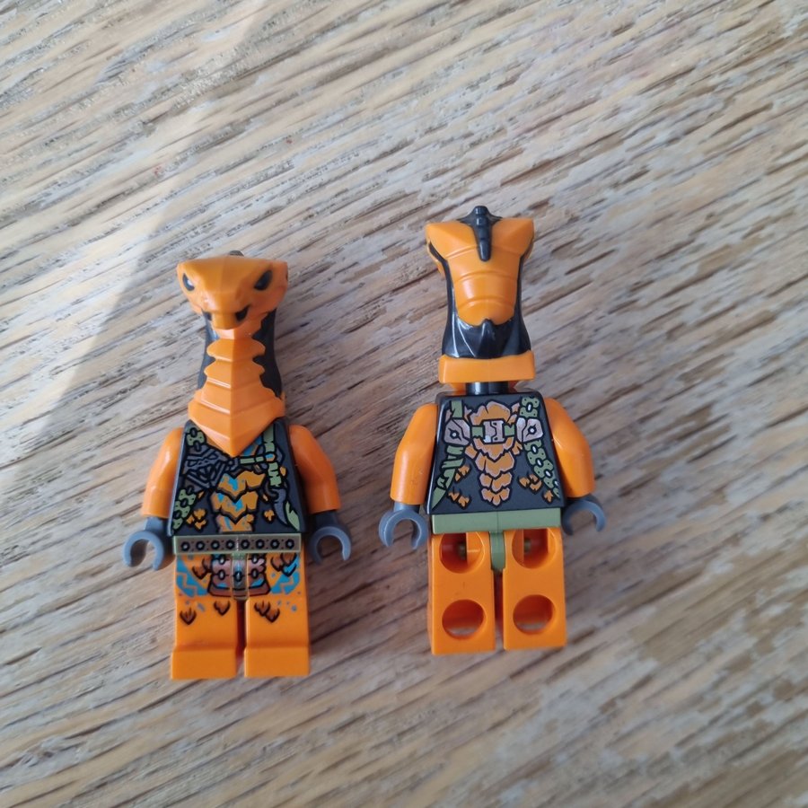 2 st Lego minifigurer - Snake Warriors