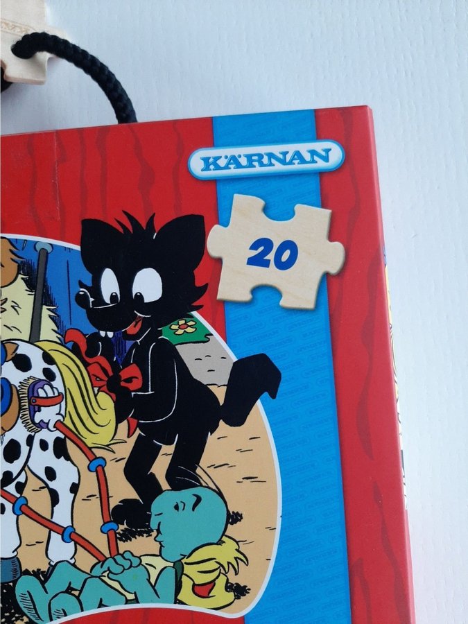 Bamse Träpussel 20 bitar KÄRNAN