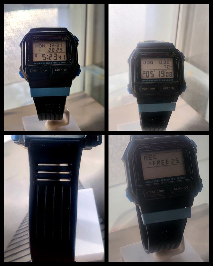 Vintage Herrklocka 611 Casio 1980/90 Talet