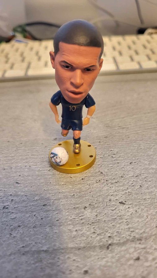 Fotbollsfigur Mbappe Frankrike