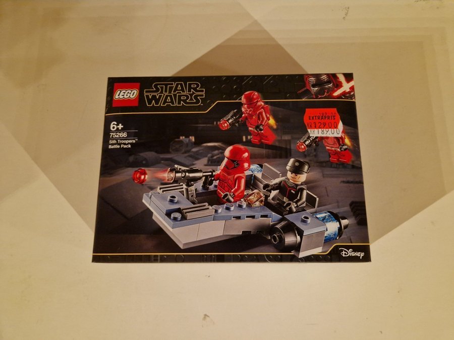 LEGO Star Wars - 75266 Sith Troopers Battle Pack - Ny/oöppnad