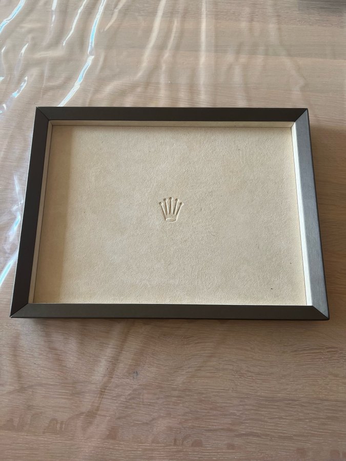 Rolex display tray - Rolex fremvisningsbakke