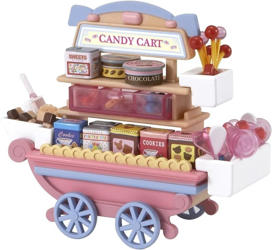 Sylvanian Families Godisvagn 5053 med två figurer