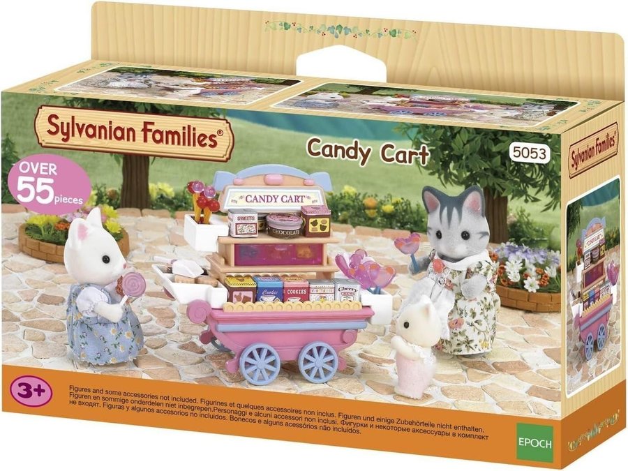 Sylvanian Families Godisvagn 5053 med två figurer