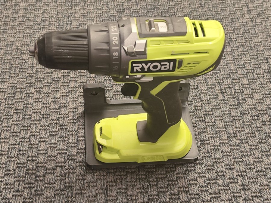 Väggfäste Svart Ryobi maskiner