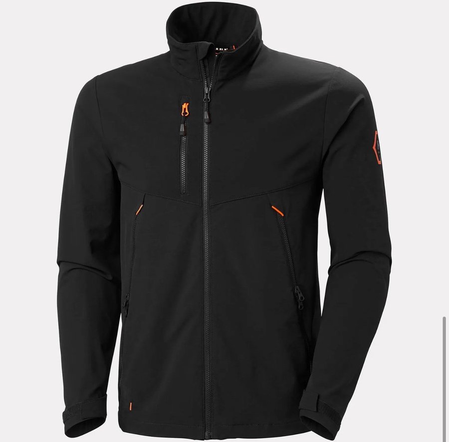 Helly Hansen svart jacka, storlek XL