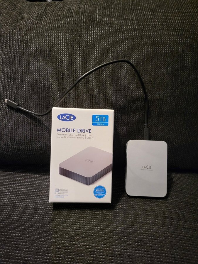 LaCie Mobile Drive 5TB USB-C