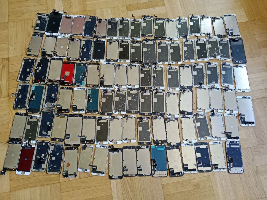 100st iphone skärmar