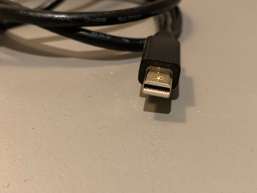 DisplayPort till Mini DisplayPort kabel