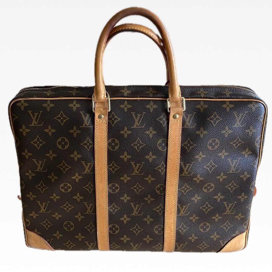 Louis Vuitton portfölj, mycket gott skick, lås.