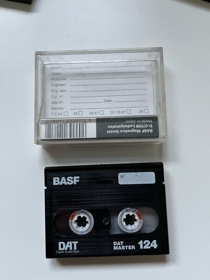 BASF DAT 124 Digital Audio Tape