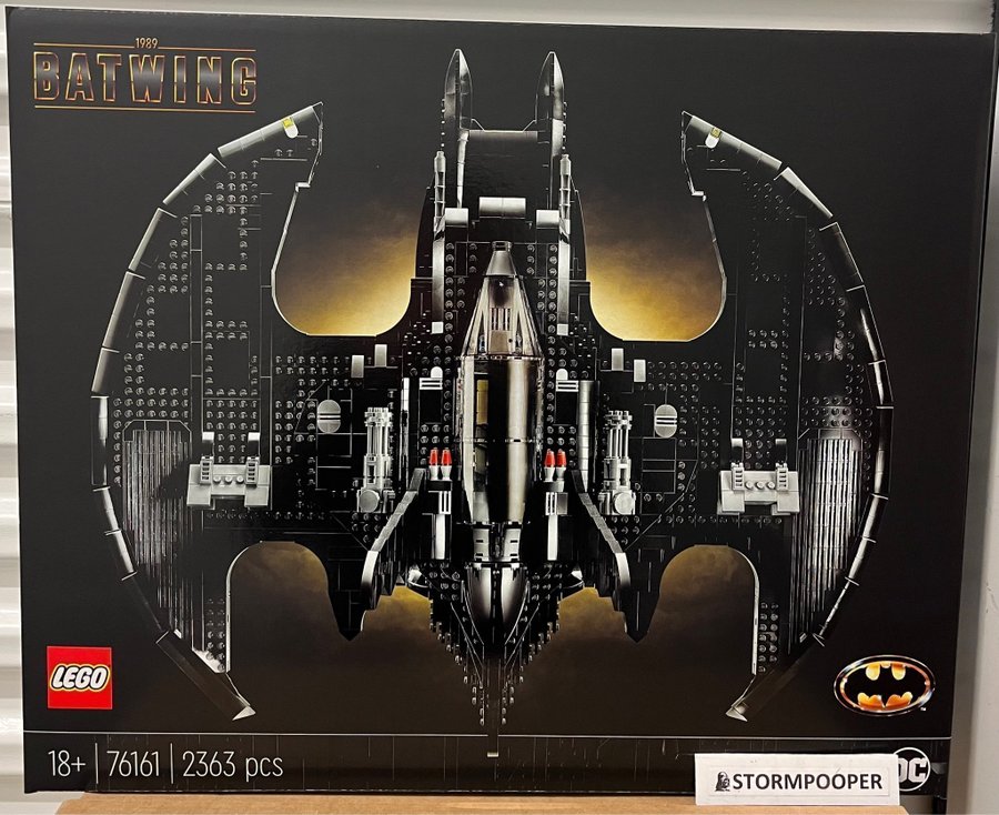 LEGO 76161 DC Batman "1989 Batwing” - från 2020, oöppnad / förseglad!