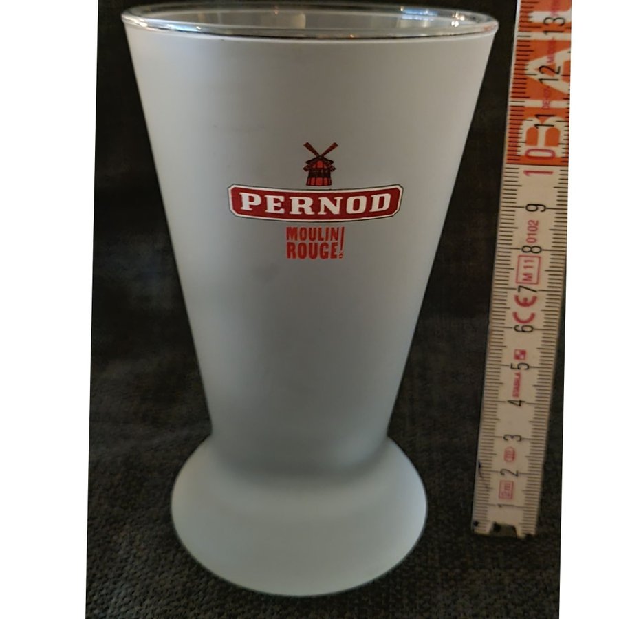 6 st Pernod Moulin Rouge coctailglas 250 ml