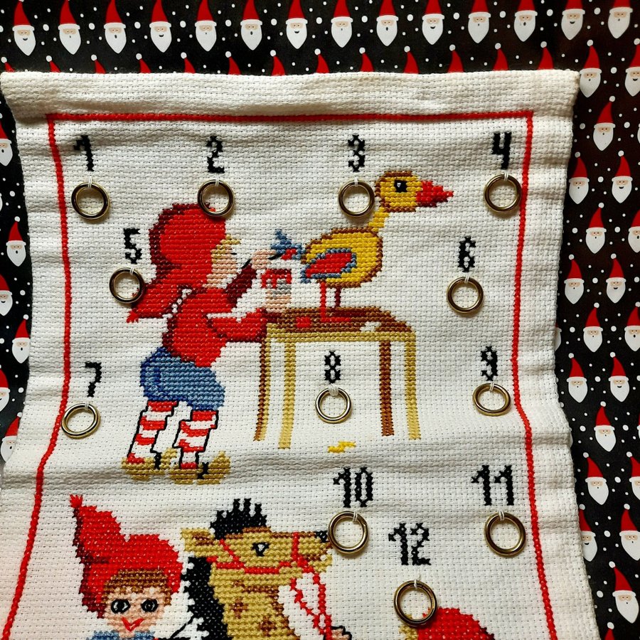 Broderad Julkalender / Adventskalender