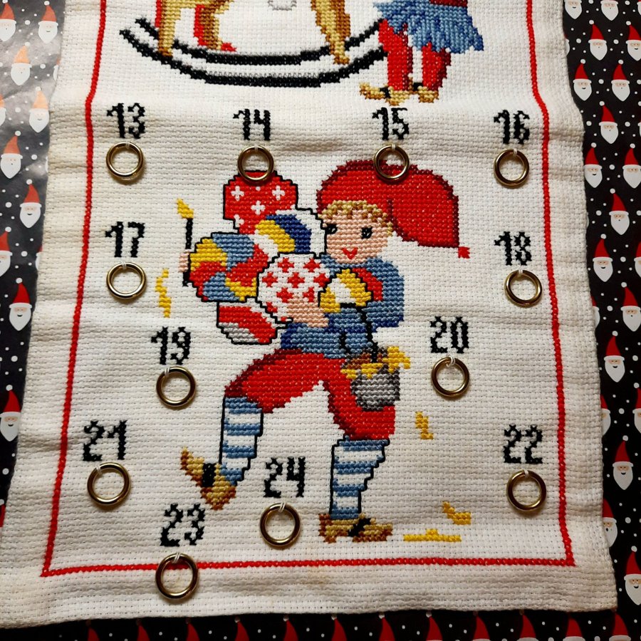 Broderad Julkalender / Adventskalender