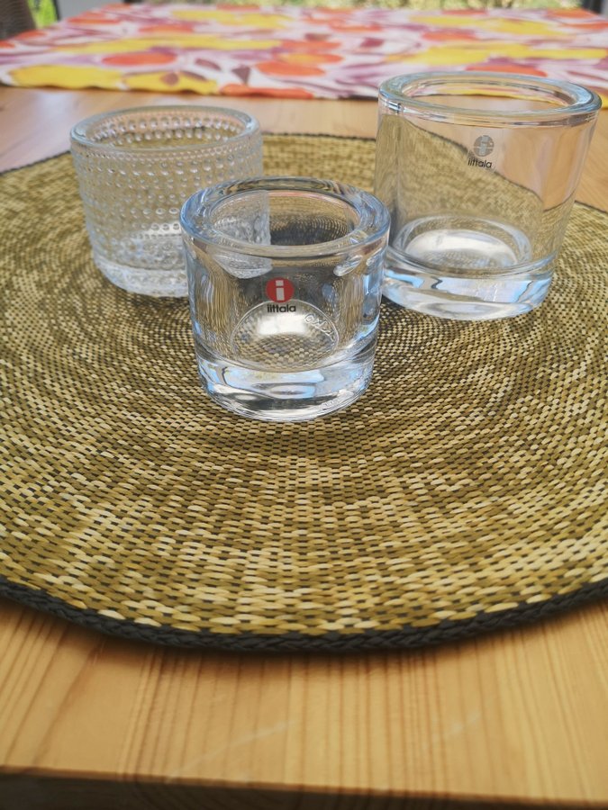 Iittala ljuslyktor - kivi  kastehelmi