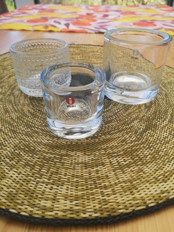 Iittala ljuslyktor - kivi  kastehelmi