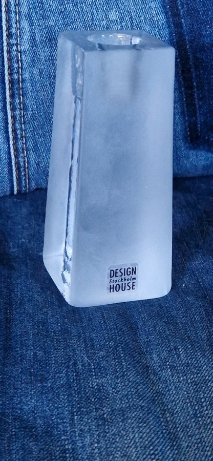 Ljusstake i glas Design House Stockholm