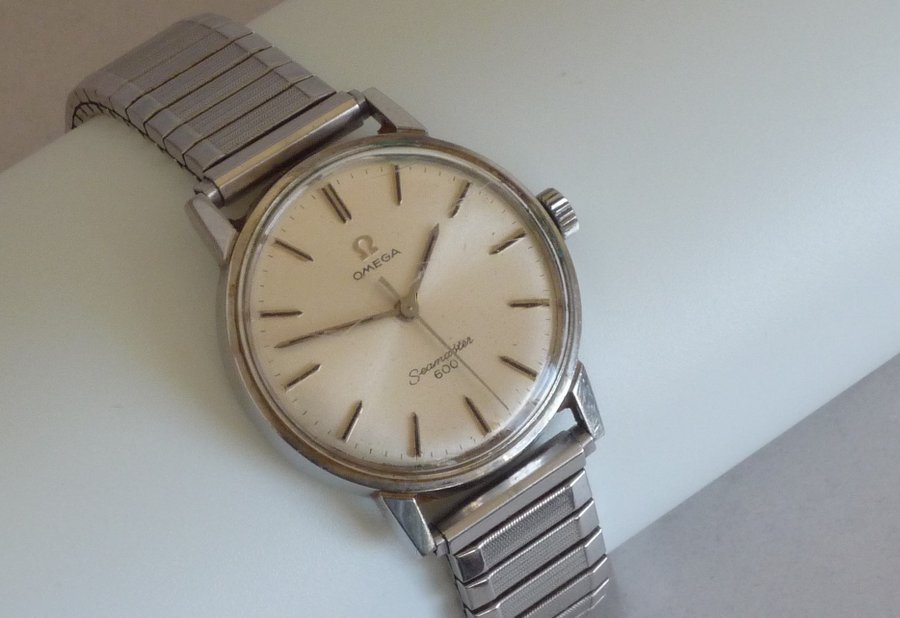 OMEGA Seamaster 600, mekaniskt herrur i stål, fungerande i fint skick!