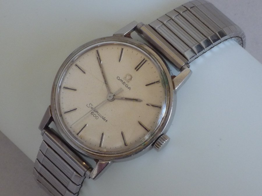 OMEGA Seamaster 600, mekaniskt herrur i stål, fungerande i fint skick!