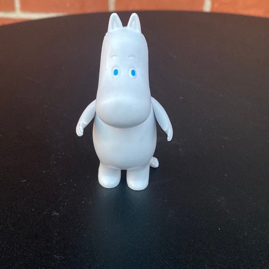 Moomin Figur - Mumintrollet i hårdplast - original Mumin