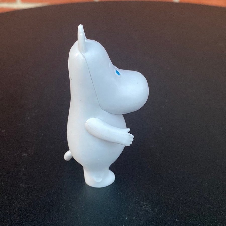 Moomin Figur - Mumintrollet i hårdplast - original Mumin