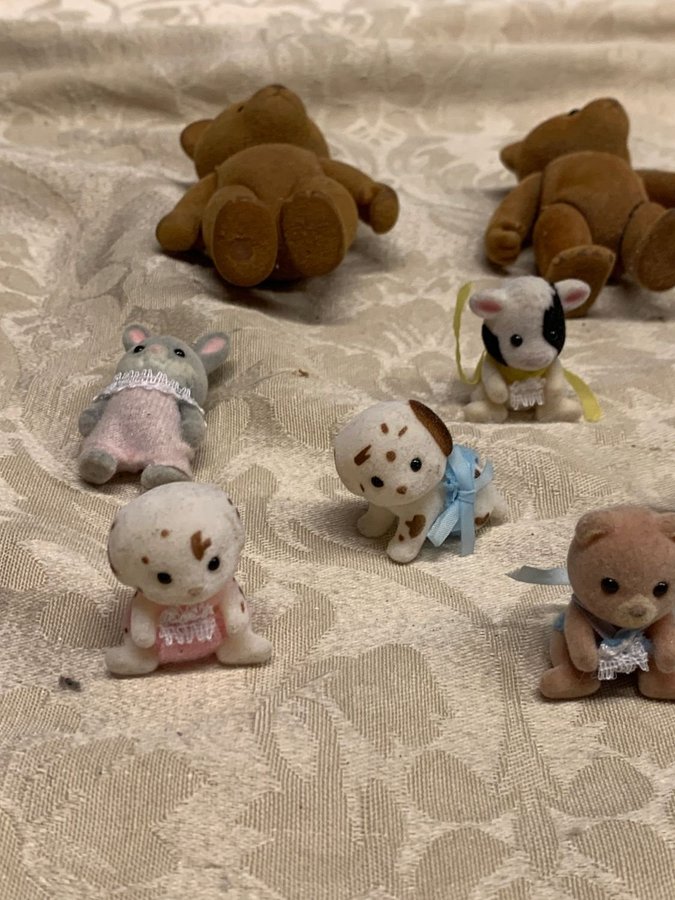 Sylvanian families bebisar + stora Fler bilder