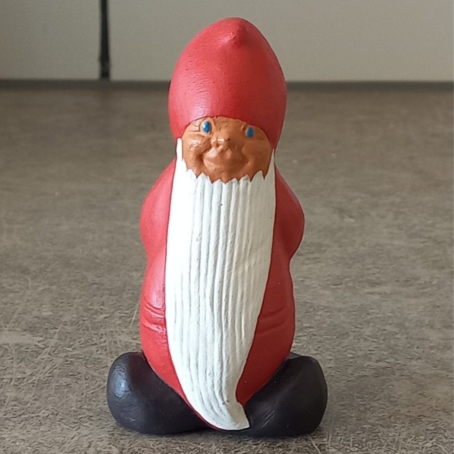 Tomte Keramik Norrmans Motala Tomtefar Jultomte Norrman Retro